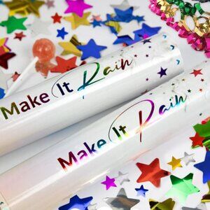 Set of 3 Confetti Stars & Streamers Party Cannon Popper Blaster Celebration NEW